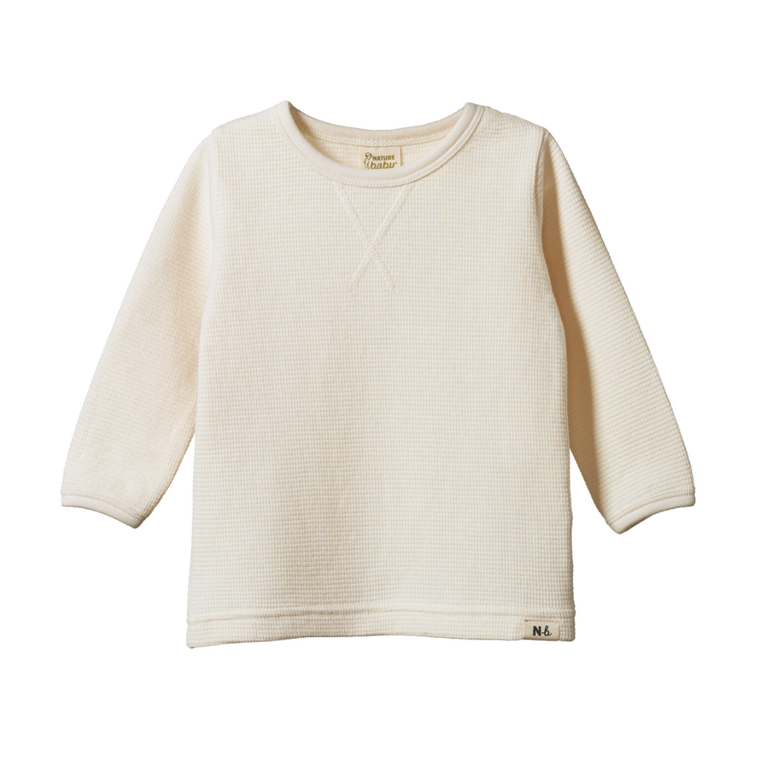 Nature Baby Henley Tee Waffle 3-5Y