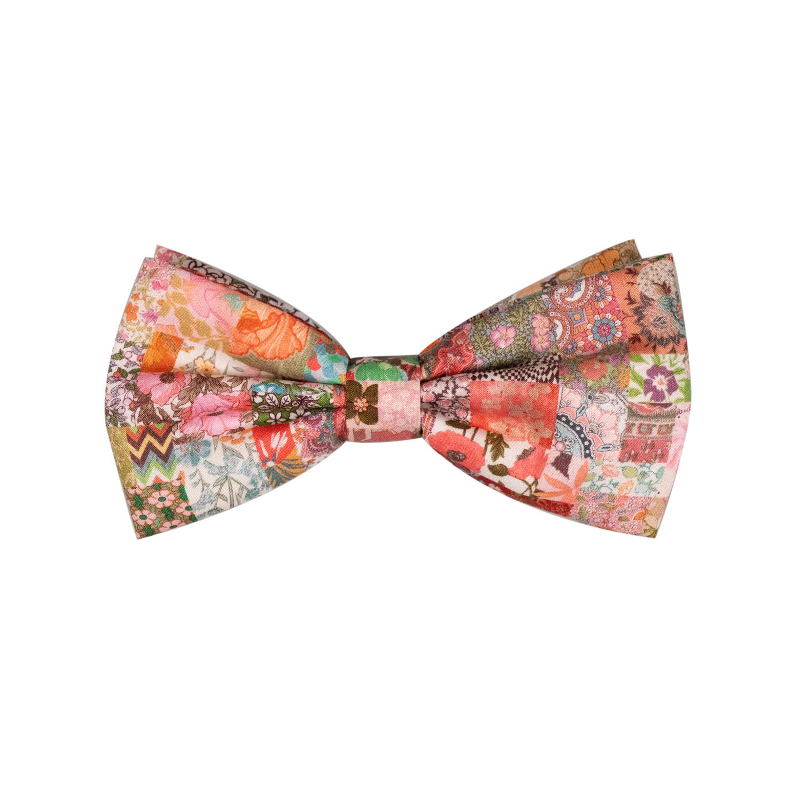 Parisian with Liberty Archive Patchwork Dean Band Pre-Tied Bow