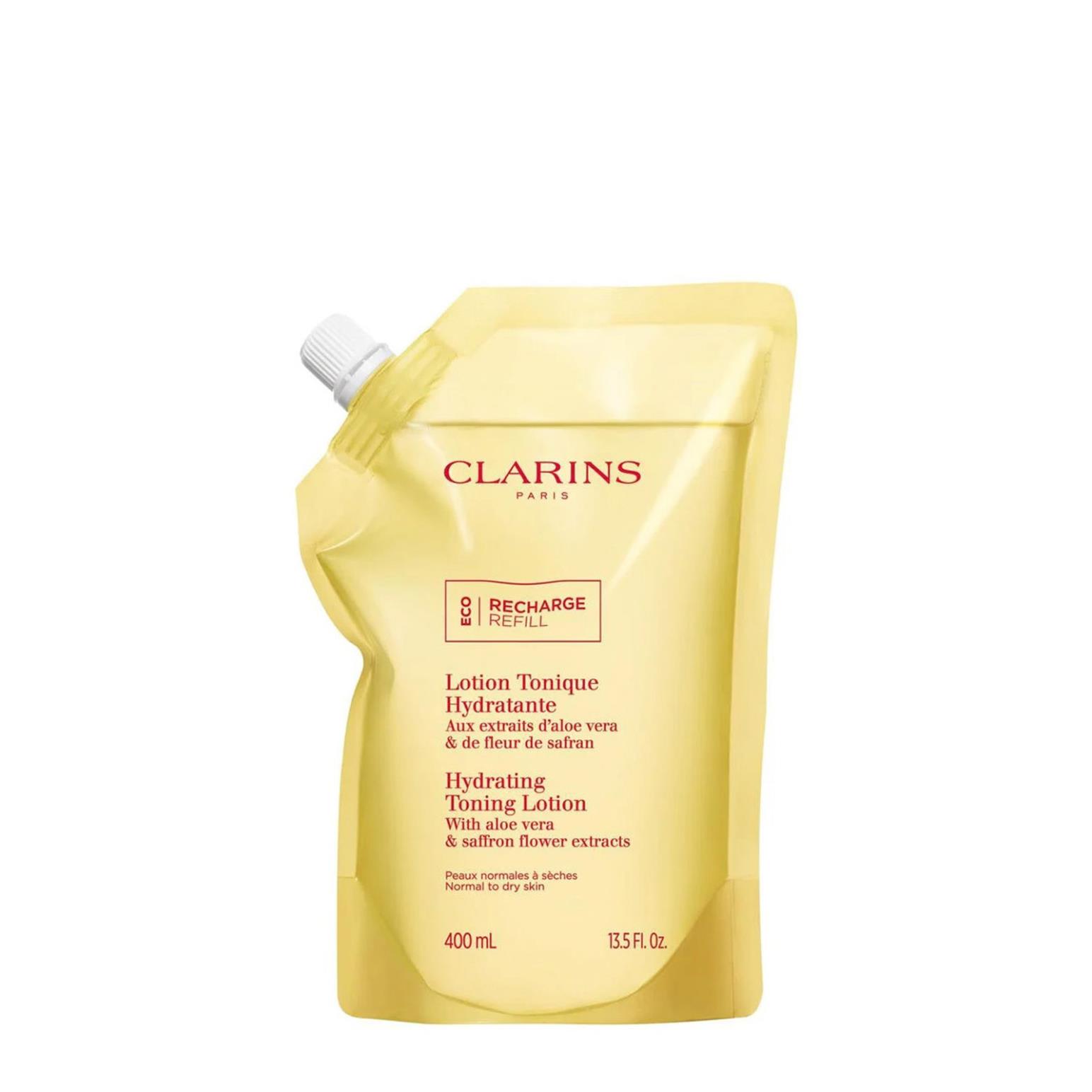 Clarins Hydrating Toning Lotion 400ml Refill Pouch