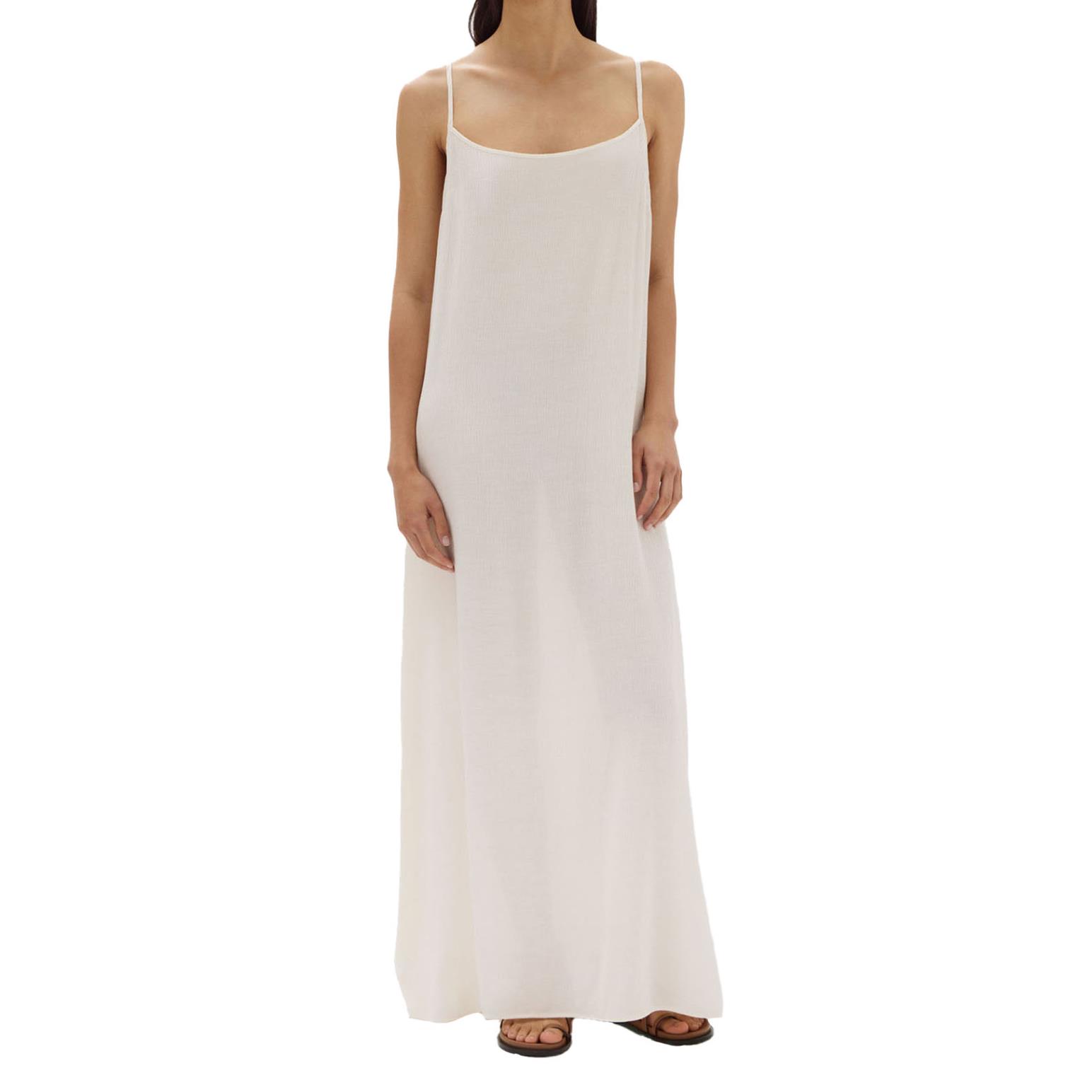 Assembly Label Lani Crinkle Maxi Dress Stone