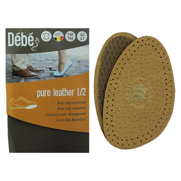 Debe Pure Leather Half Insole 38/39