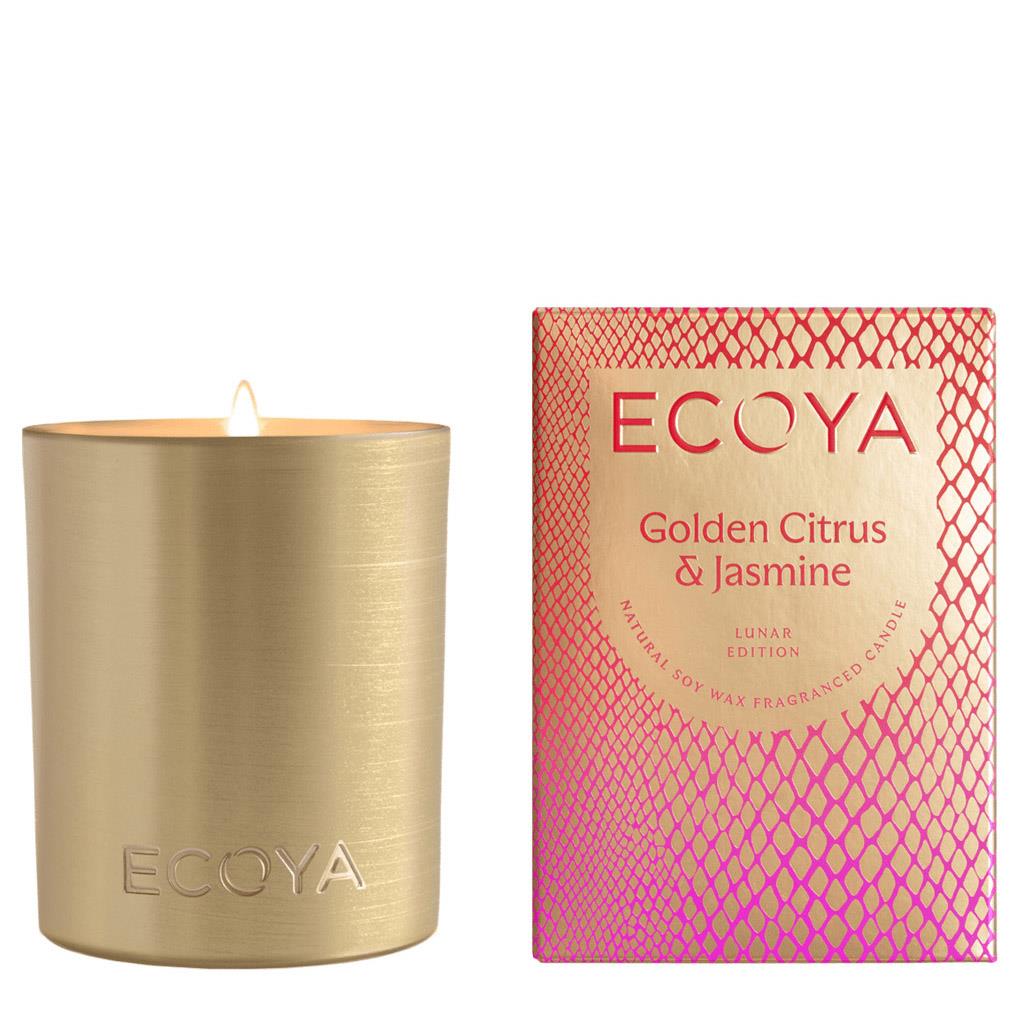 ECOYA Lunar New Year: Golden Citrus & Jasmine Candle Madison Candle 400g