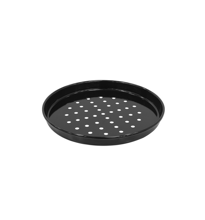 Di Antonio Pizza Pan Enamel On Carbon Steel Black 305mm