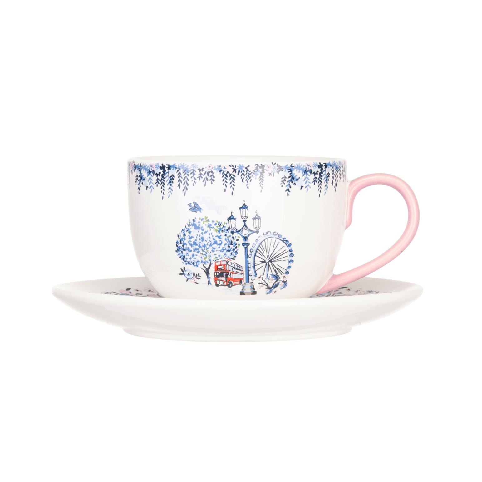 Cath Kidston London Tea Cup & Saucer