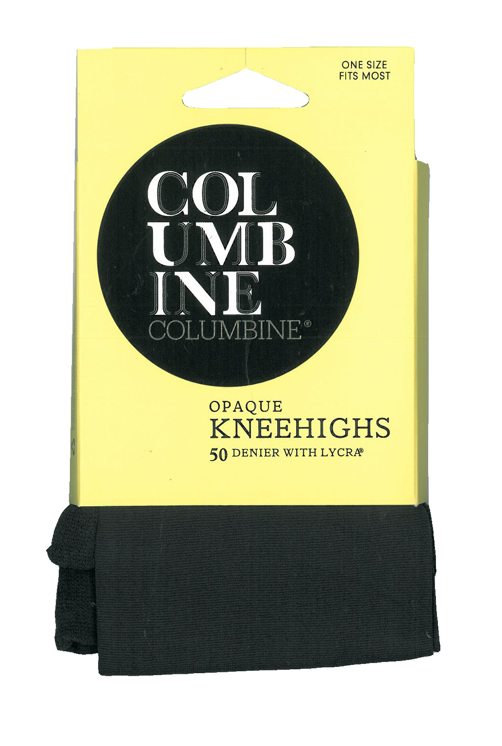 Columbine 50 Denier Opaque Knee Highs