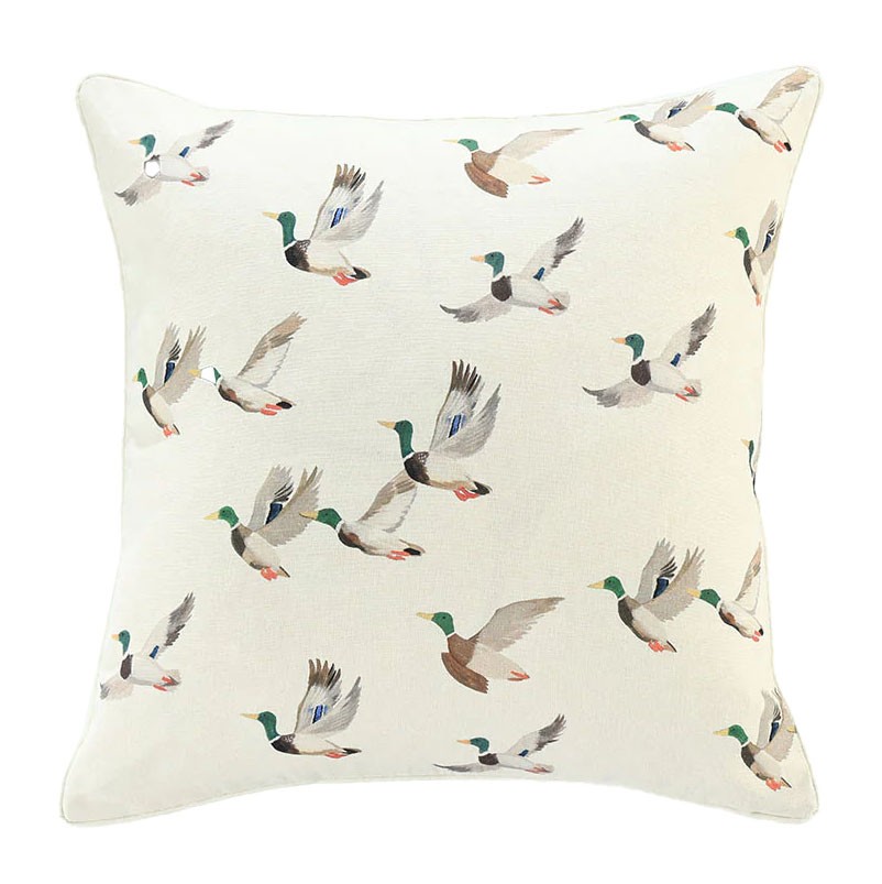 MM Linen Mallard Cushion 50x50