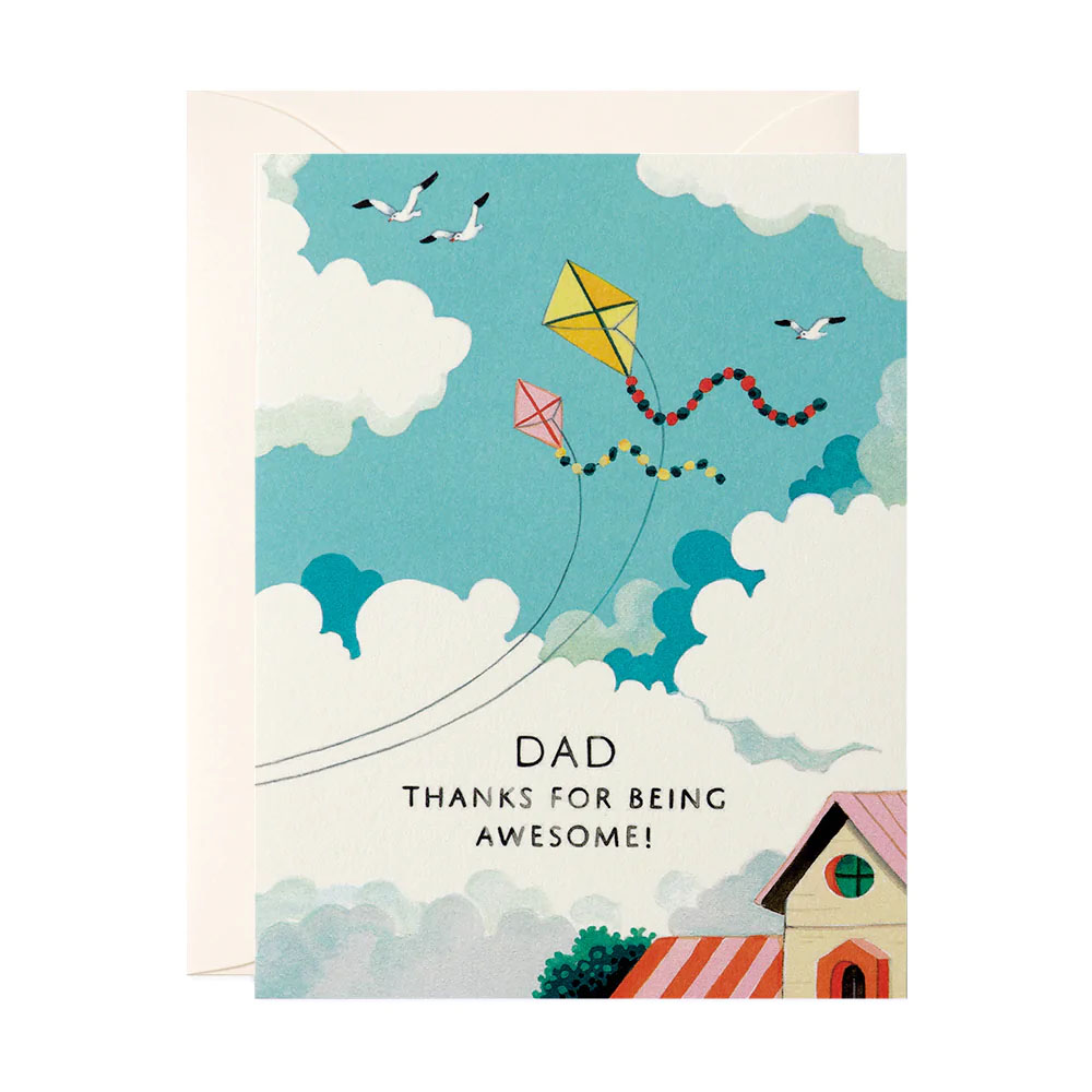 Fathers Kites Card