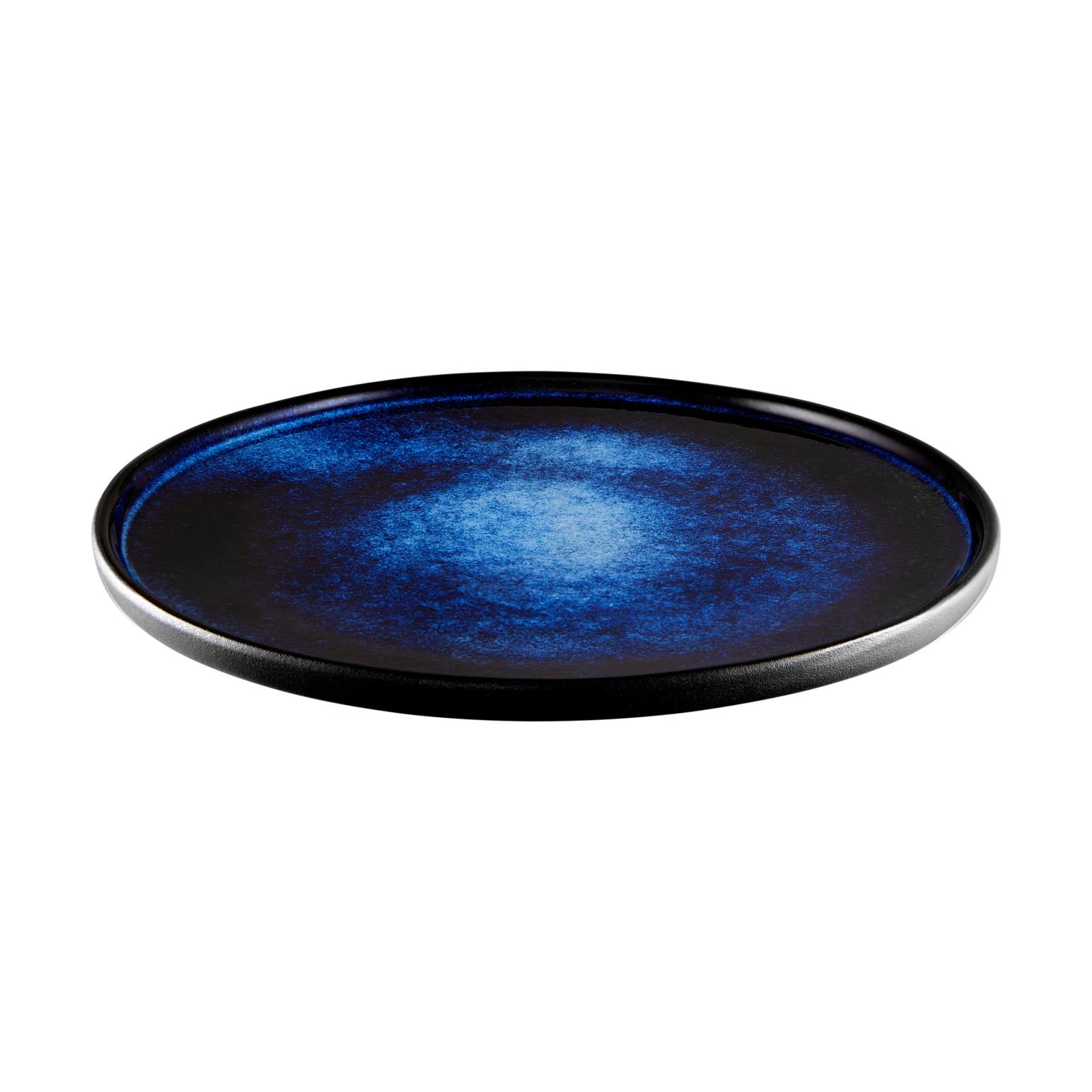 Maxwell & Williams Caviar Midnight High Rim Plate 26.5cm