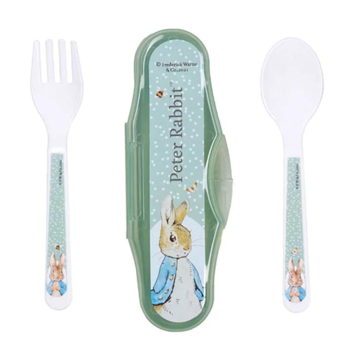 Beatrix Potter Fork & Spoon Travel Cutlery Set (2 Pc)