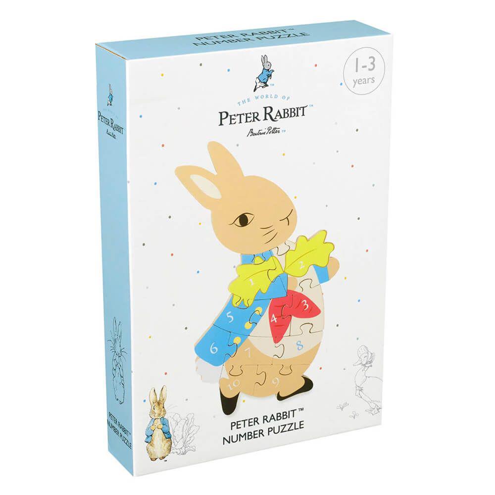 Beatrix Potter Wooden Number Puzzle