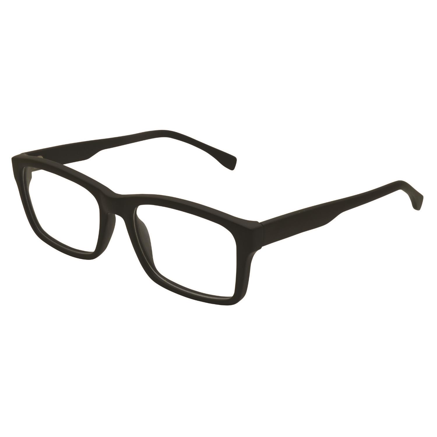 On The Nose Chad - Matt Black Glasses