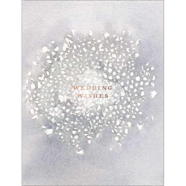 Vevoke Foil Card Wedding Wishes