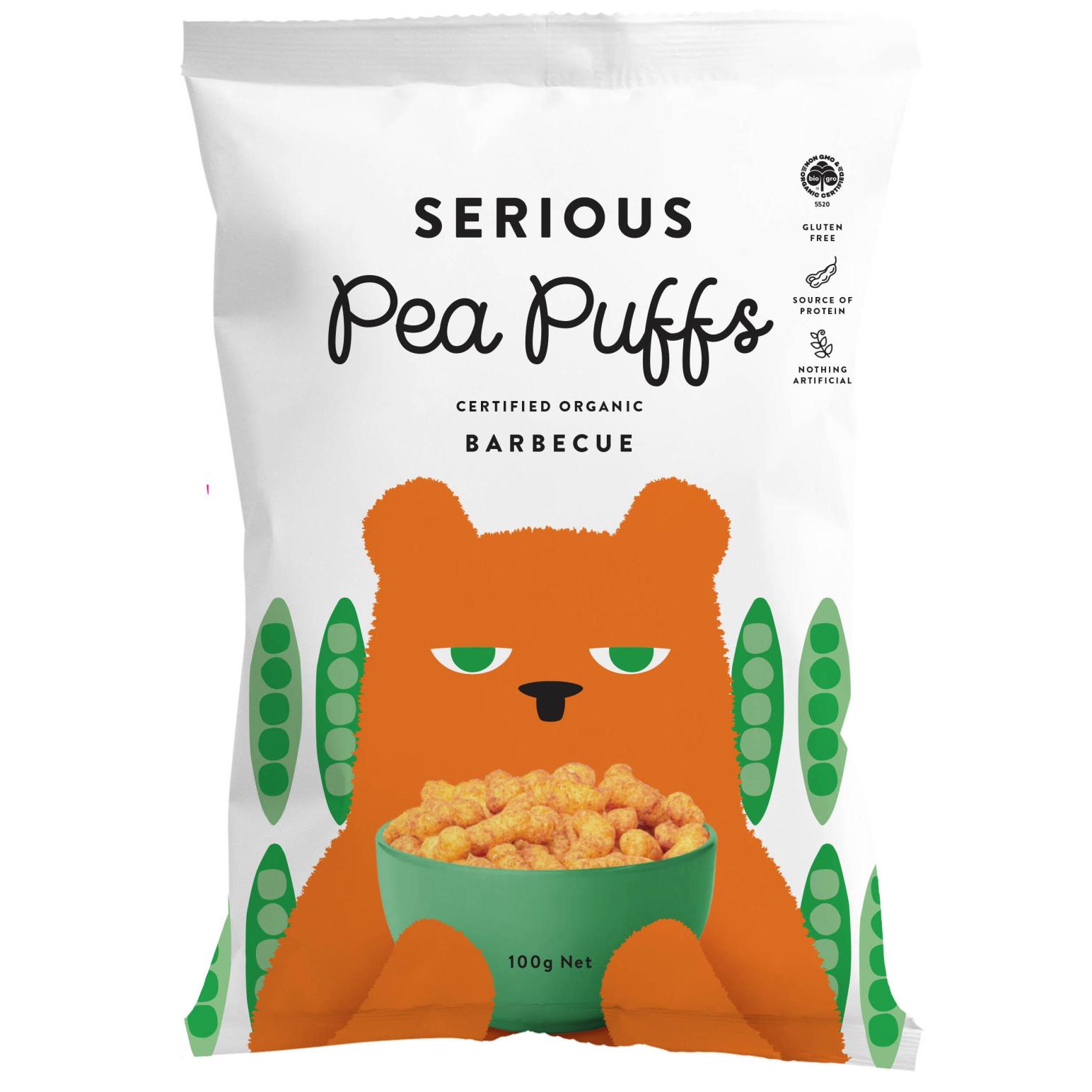 Serious Puffs Barbecue 100g