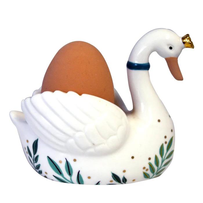 House Of Disaster Secret Garden Swan Egg Cup