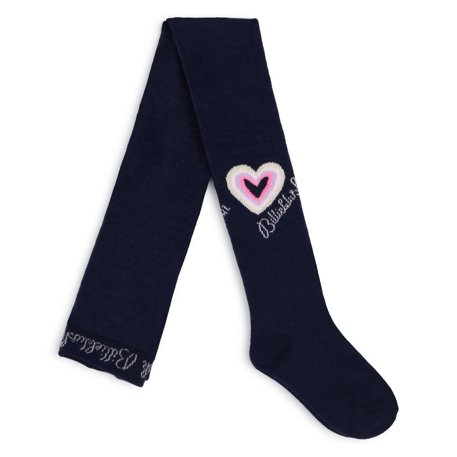 Billieblush Metallic Heart Tights 8Y - 12Y