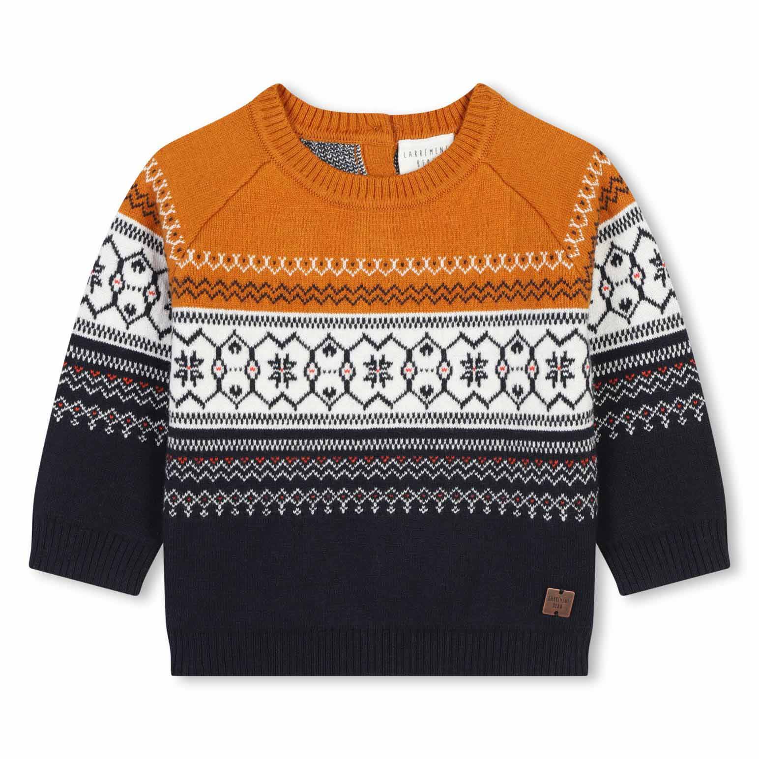 Carrement Beau Jacquard Sweater 2Y - 3Y