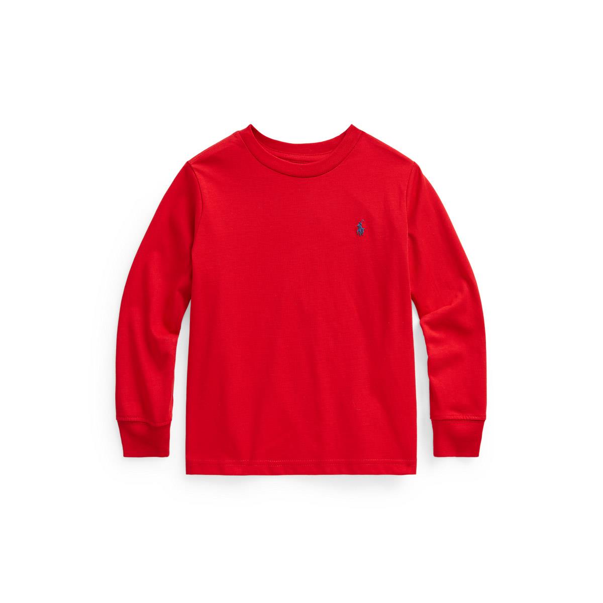 Polo Ralph Lauren Cotton Jersey Long-Sleeve Tee 2-7