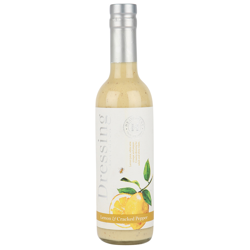 Heavensent Lemon & Cracked Pepper Dressing 375ml