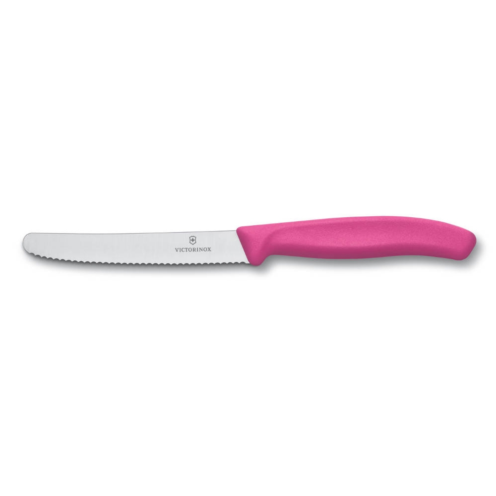 Victorinox Steak & Tomato Knife 11cm - Pink