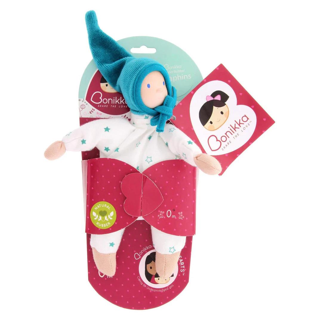 Bonikka Serafina Doll Baby Blue 18cm