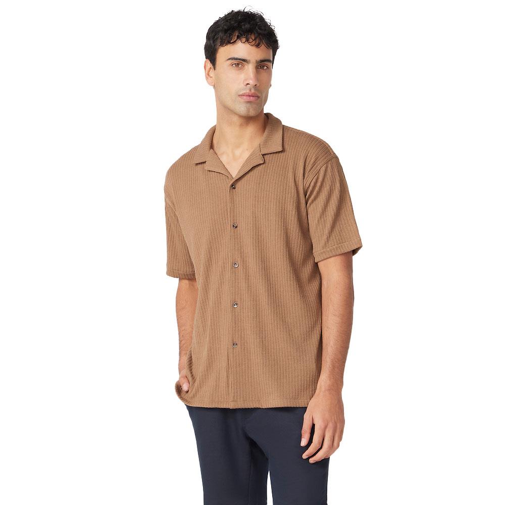 Ben Sherman Stripe Knit Ss Relaxed Shirt