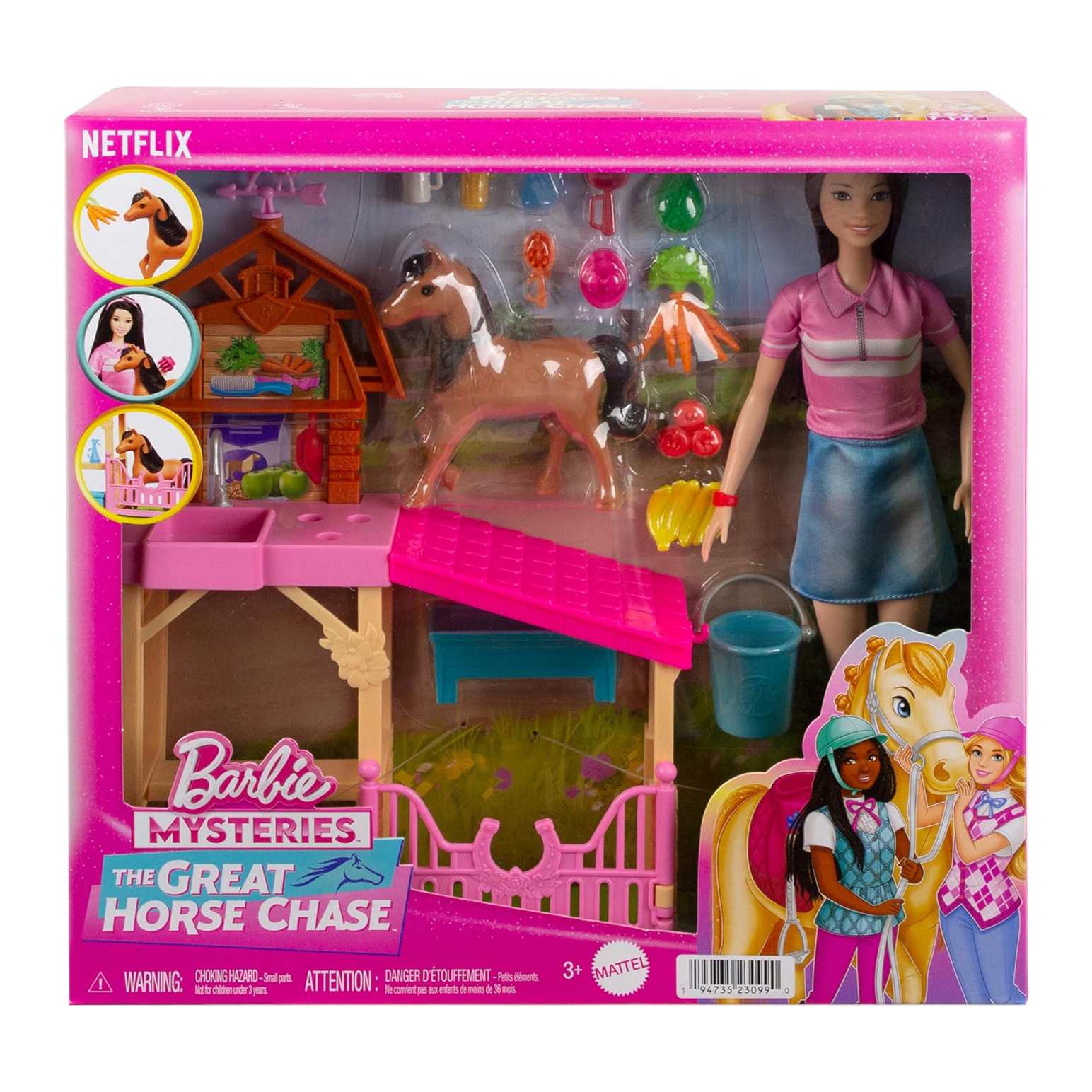 Barbie Mysteries: The Great Horse Chase, Renee's Horse Nuturing Playset