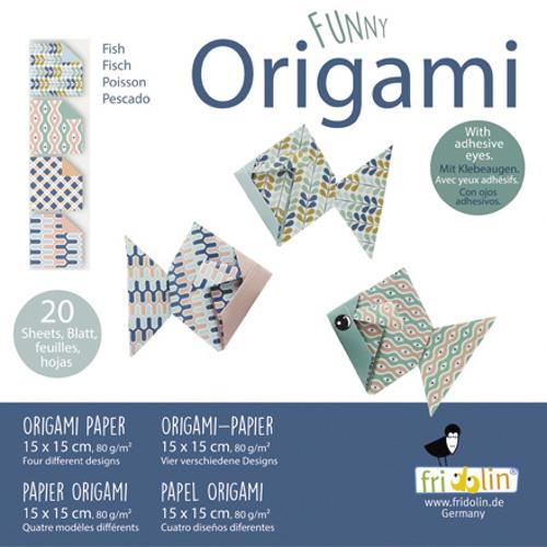 Oxted Origami Fishes 20 Sheets