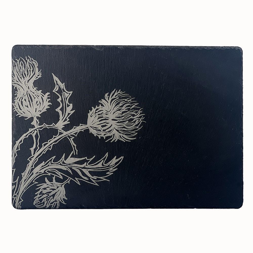 Just Slate Slate Cheese Board  - Thistle Trio