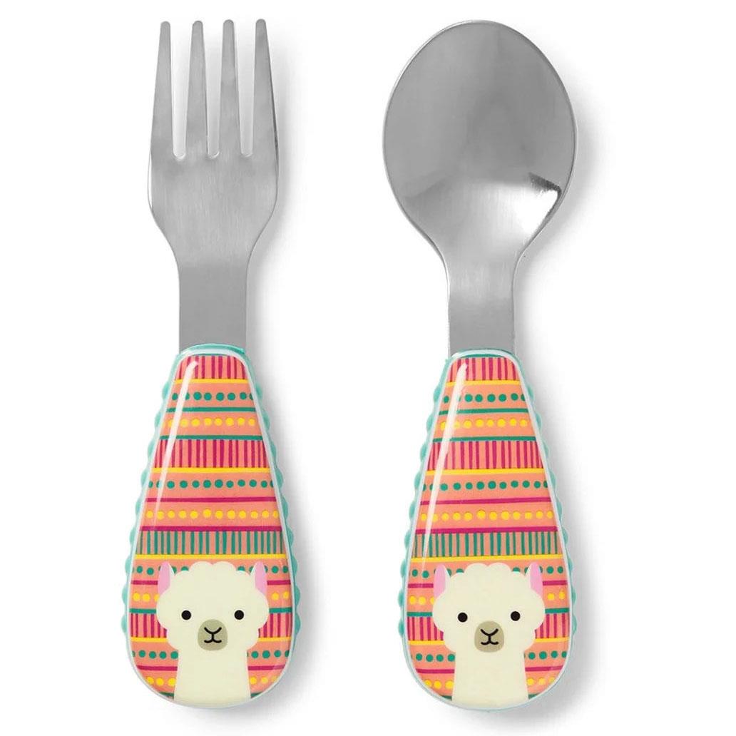 Skip Hop Zootensils Fork & Spoon - Llama