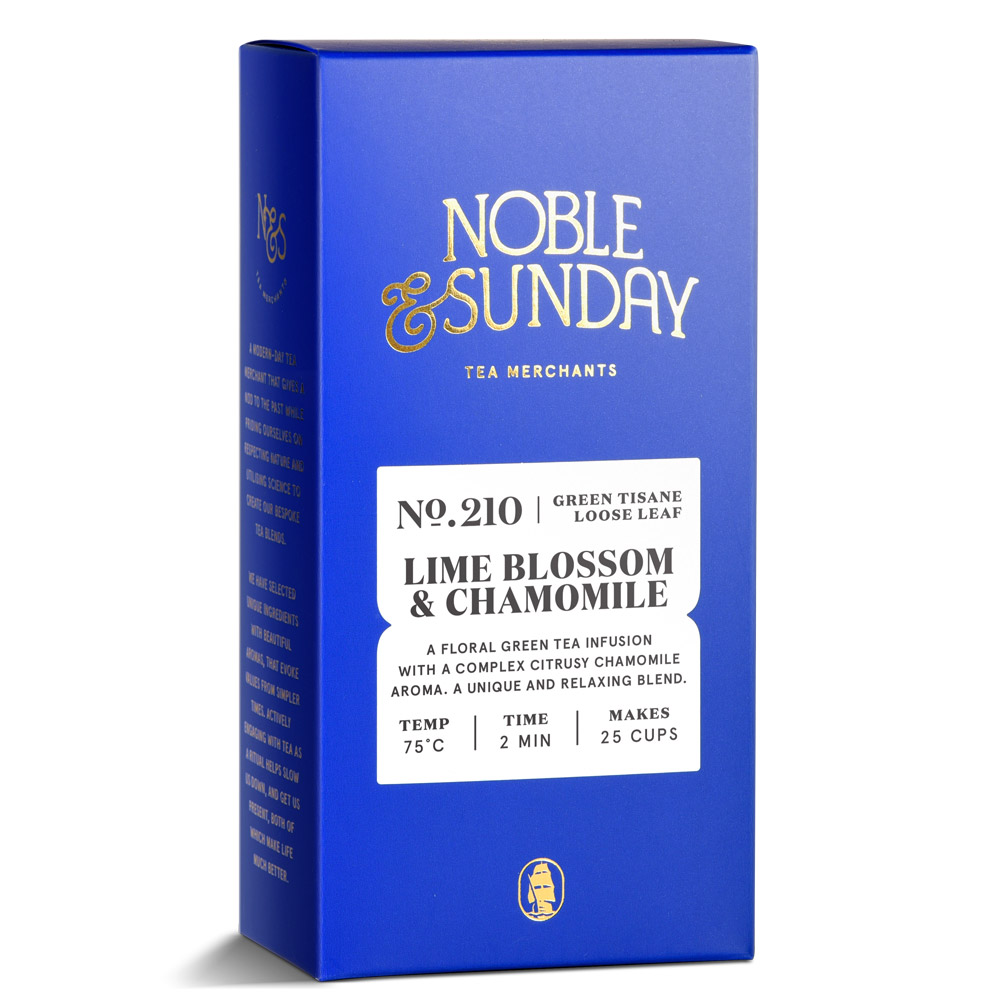 Noble & Sunday Lime Blossom & Chamomile Green Tisane 60g