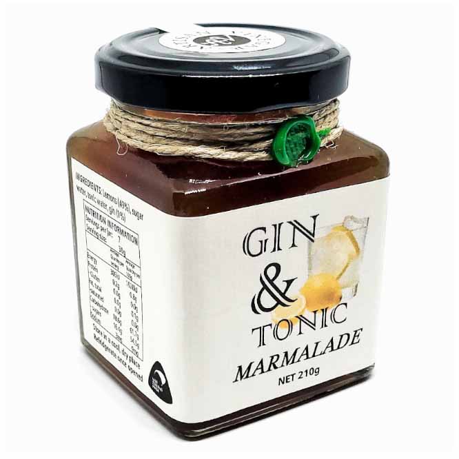 Artisan Vinegar Gin & Tonic Marmalade 210g