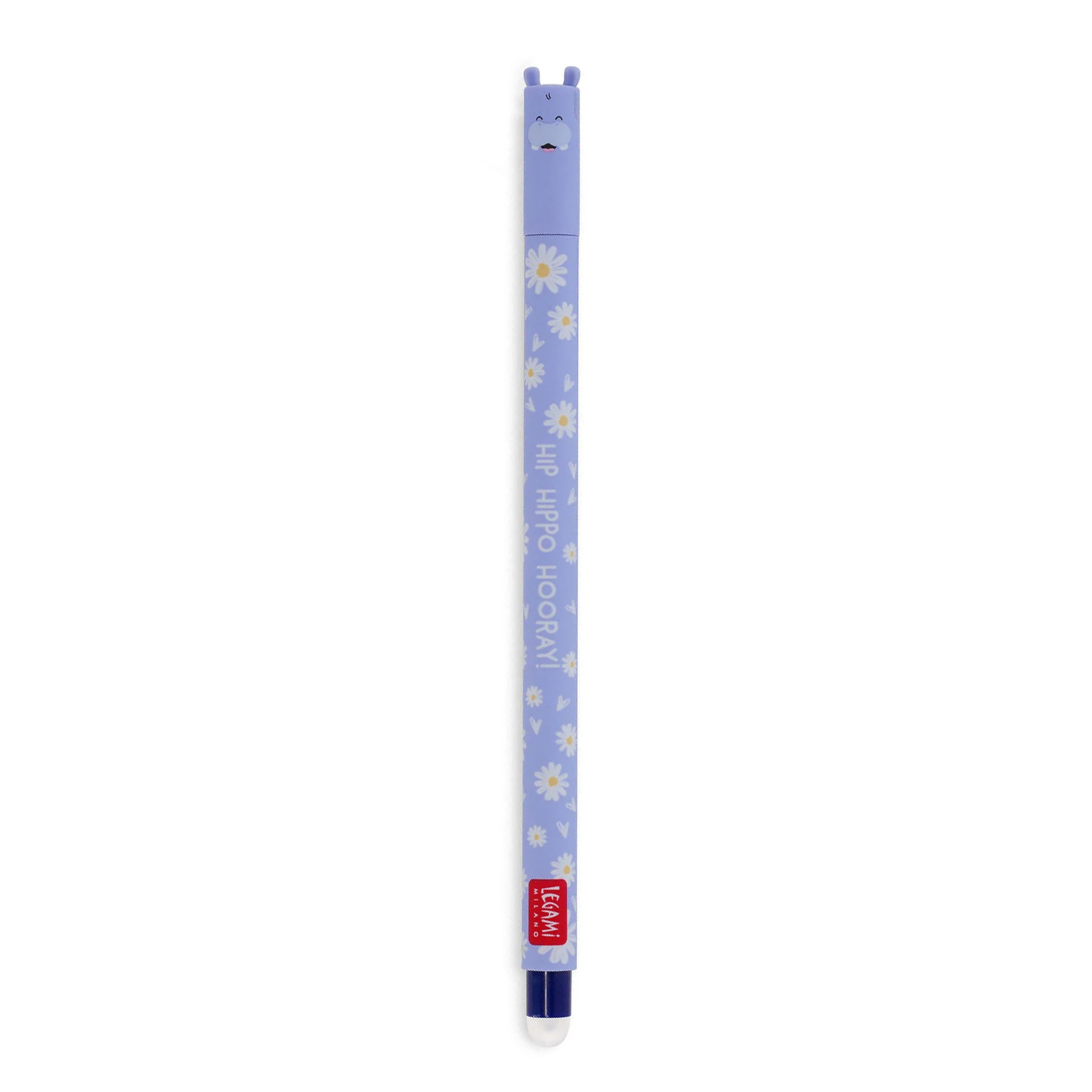 Legami Hippo Erasable Pen - Blue Ink