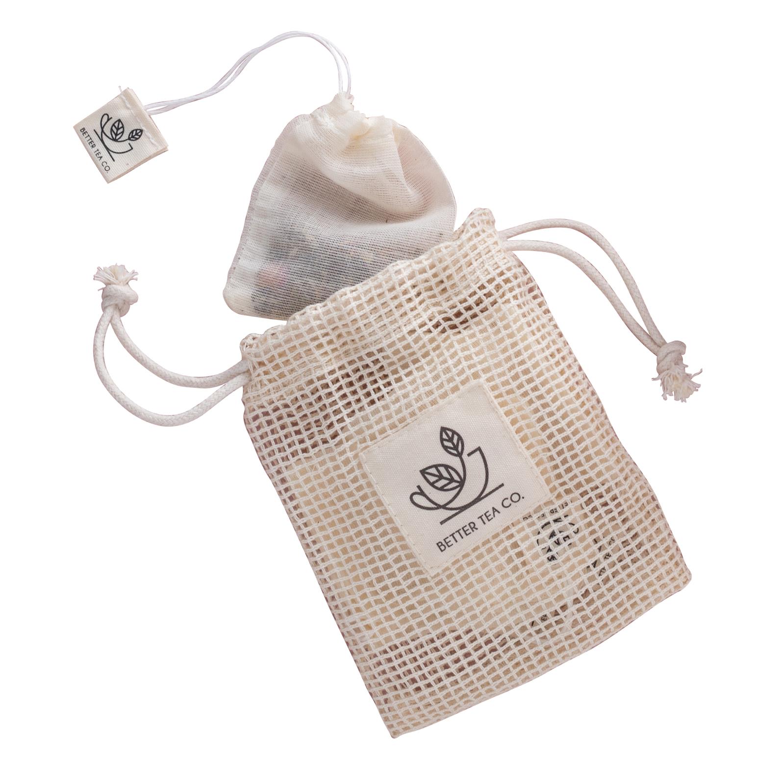 Better Tea Co. Reusable Cotton Teabags 5 Pack