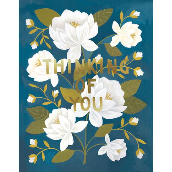 Vevoke Floral Friendship Thinking of You card