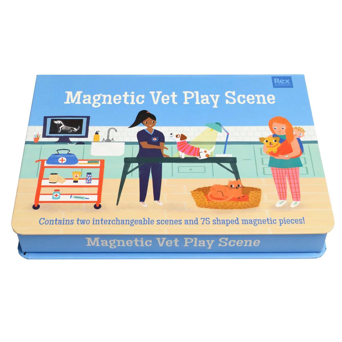 You Monkey Magnetic Vet Play Scene Set