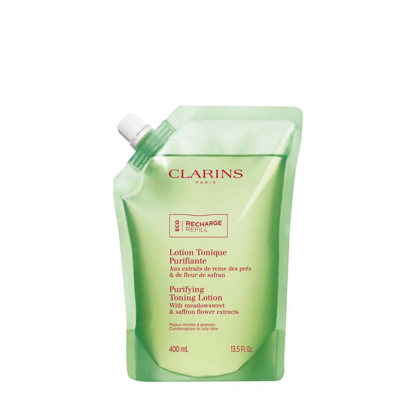 Clarins Purifying Toning Lotion 400ml Refill Pouch