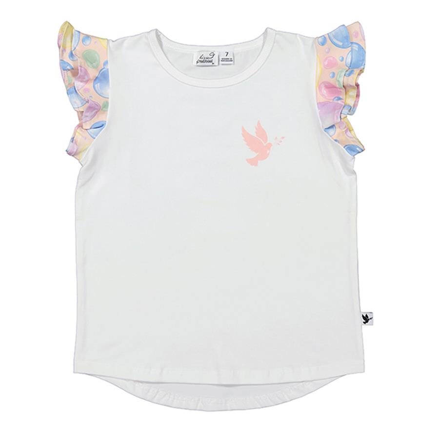 Kissed By Radicool Bubbles Frill Tee