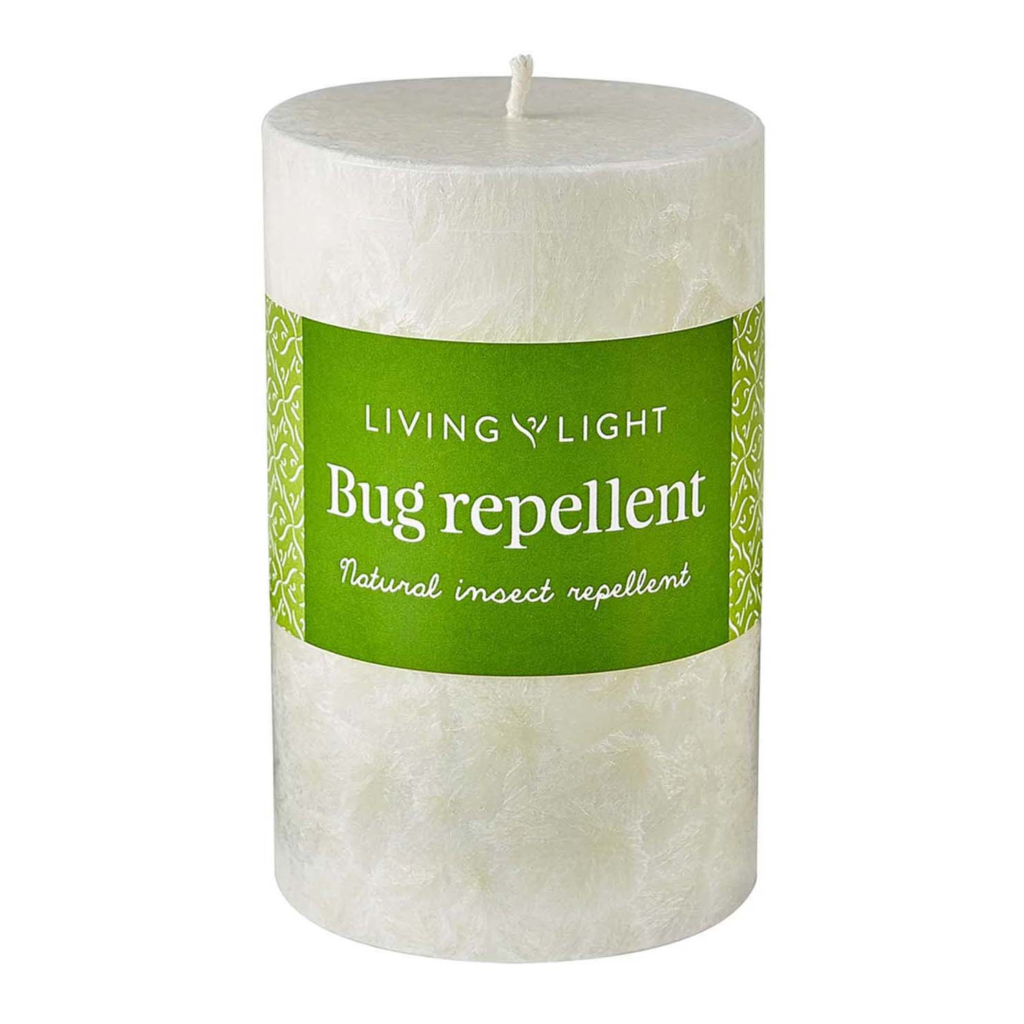 Living Light Candles Bug Pillar Medium