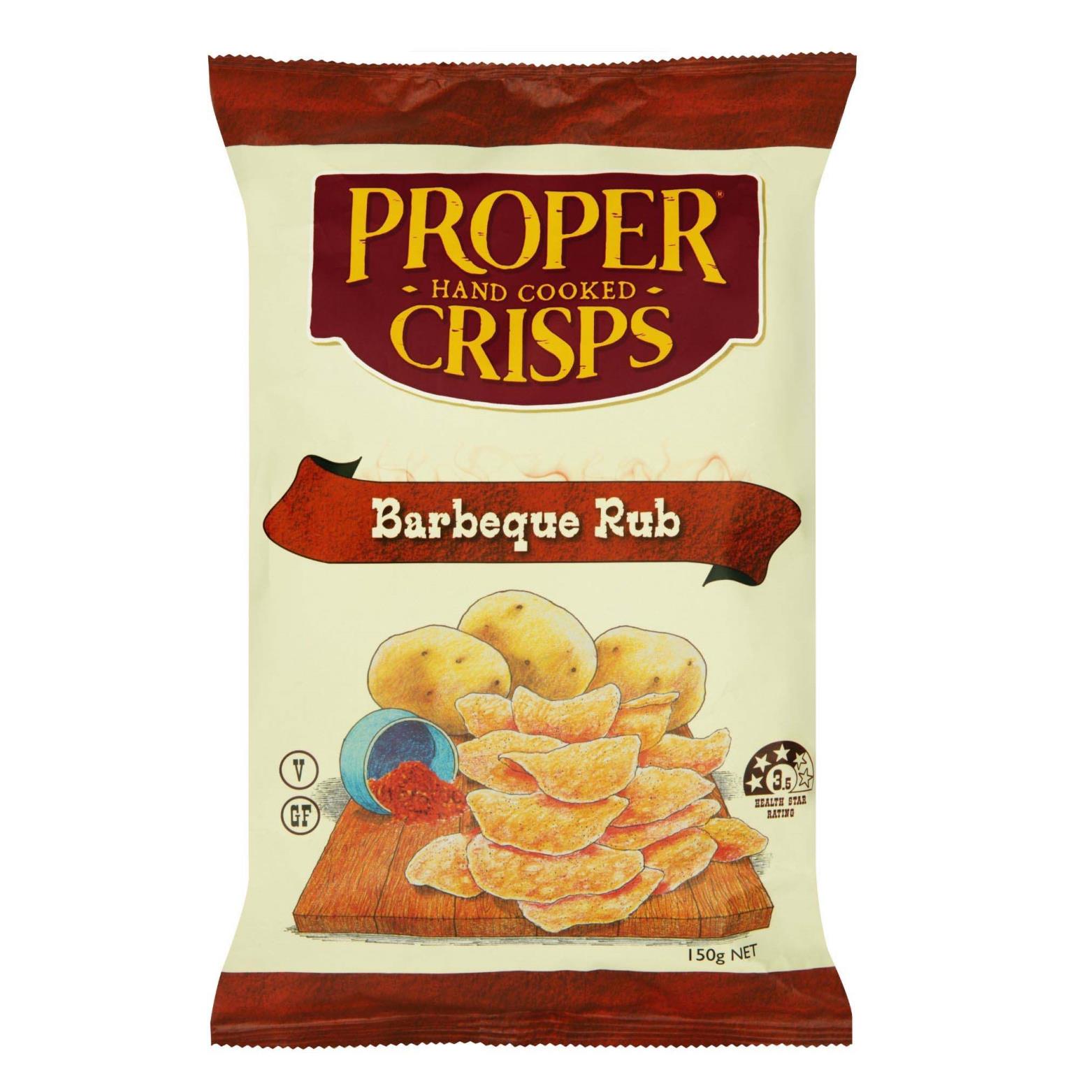 Proper Crisps Barbecue Rub 150g