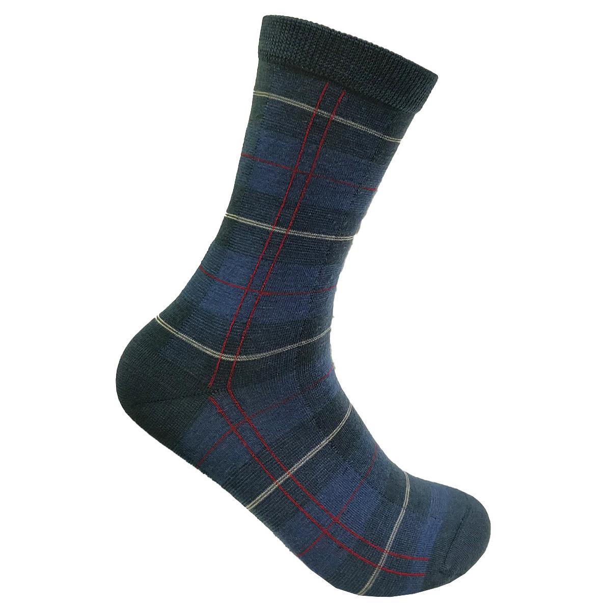 Designer Textiles Merino Tartan Sock