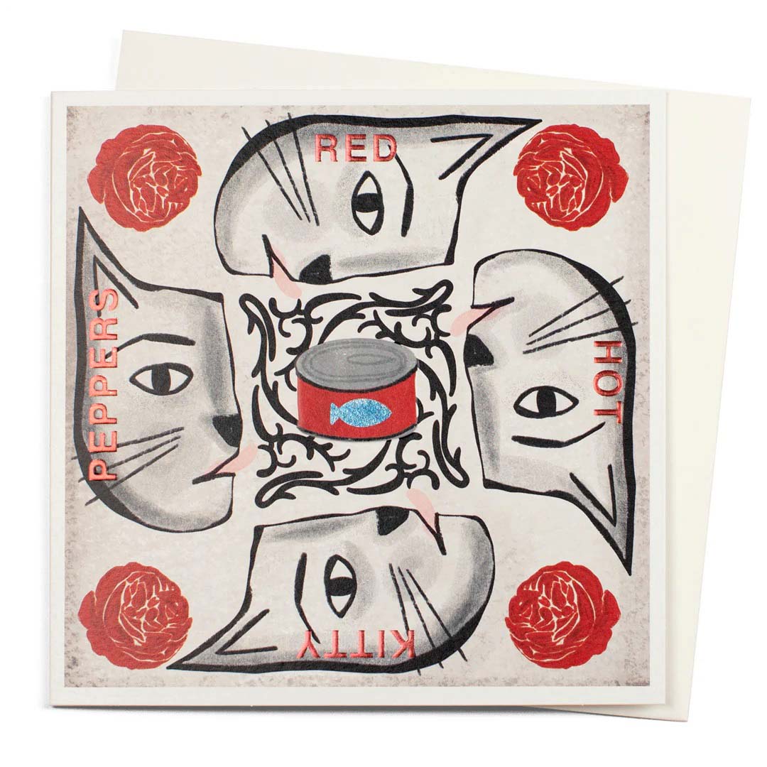 U Studio Red Hot Kitty Peppers Card