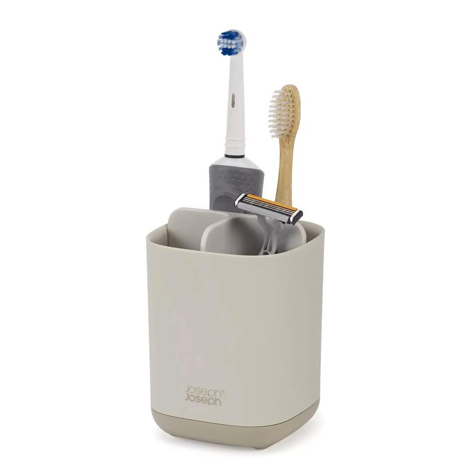 Joseph Joseph Easystore Toothbrush Caddy - Ecru