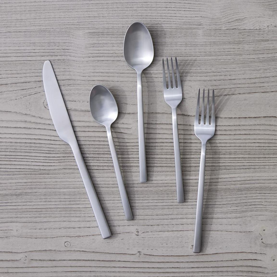 West Elm Briggs Cutlery Set Satin