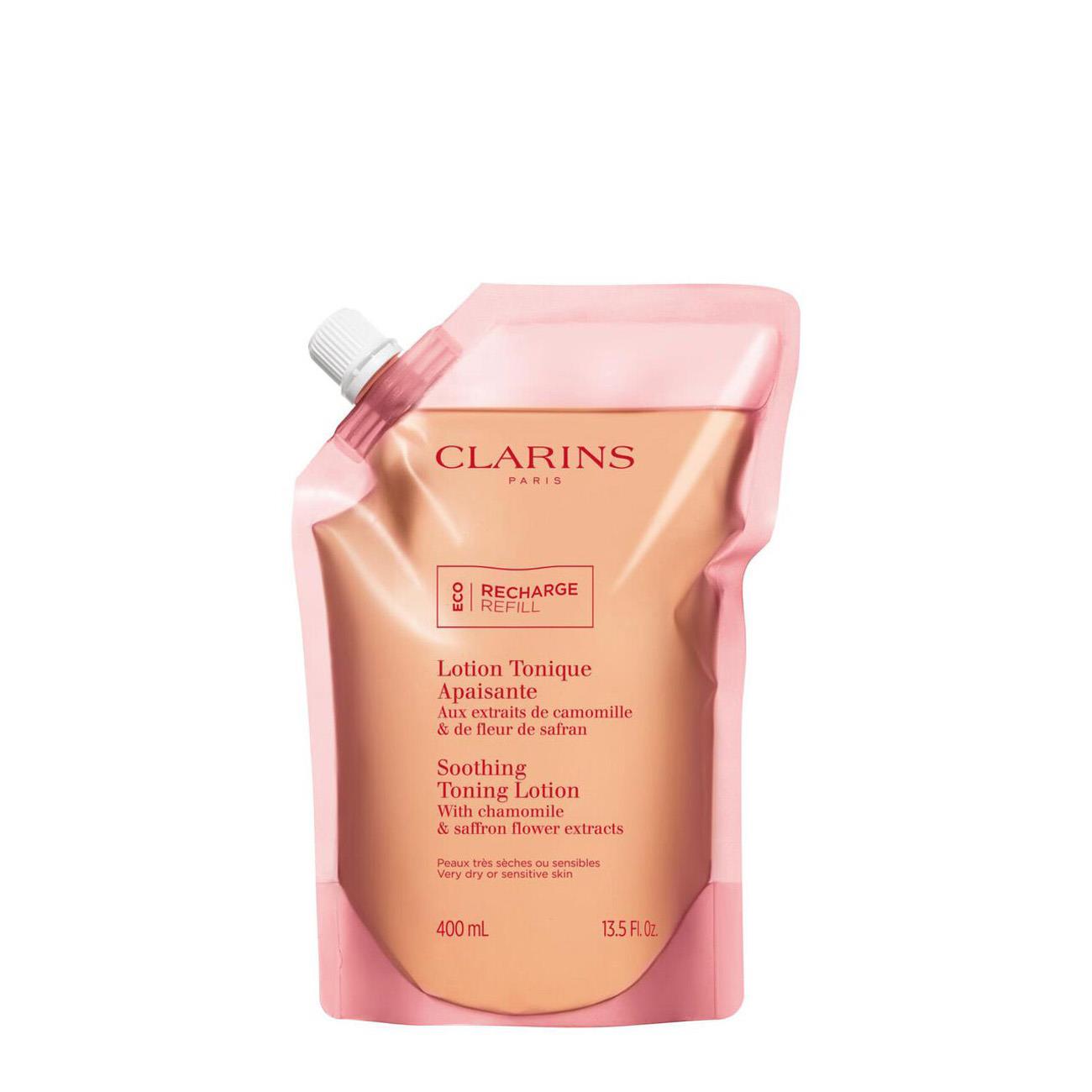 Clarins Soothing Toning Lotion 400ml Refill Pouch