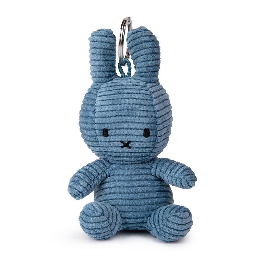 Miffy Keychain Corduroy Aviator Blue 10 cm