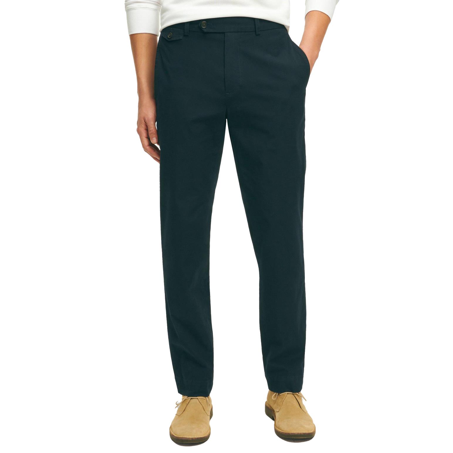 Brooks Brothers Slim Fit Canvas Poplin Chinos In Supima Cotton