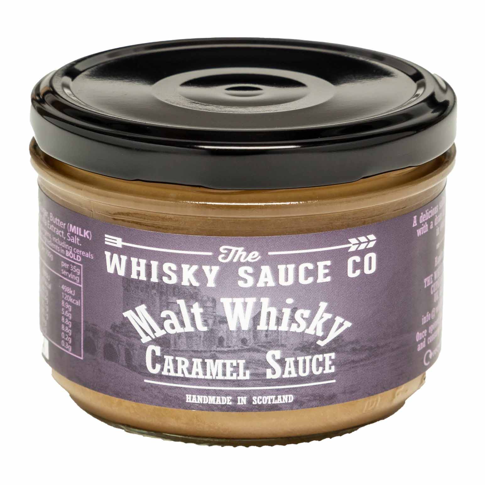 The Whisky Sauce Co. Whisky Caramel Sauce 250g