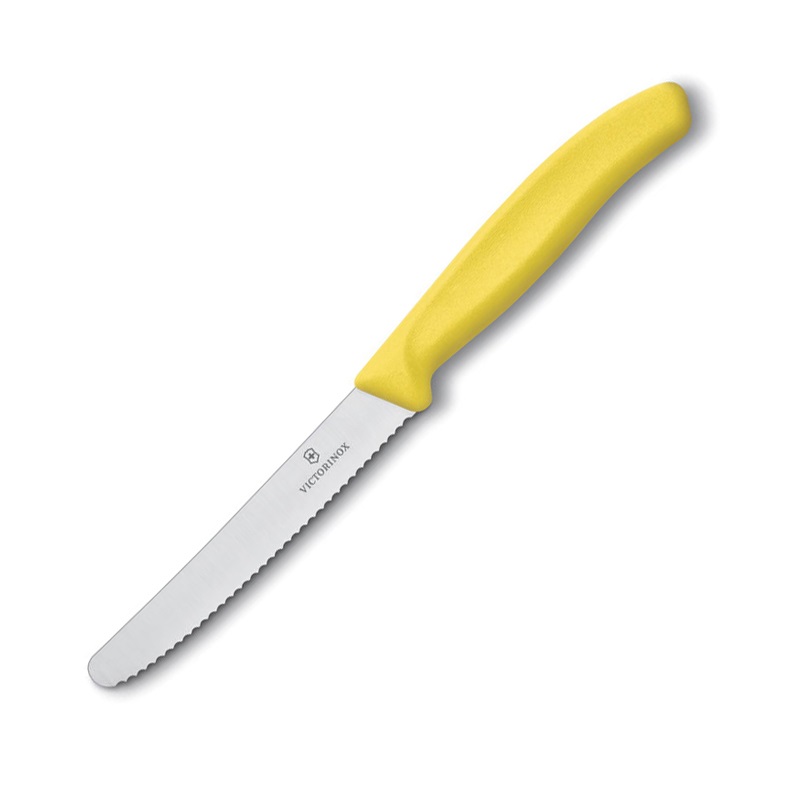 Victorinox Steak & Tomato Knife 11cm - Yellow