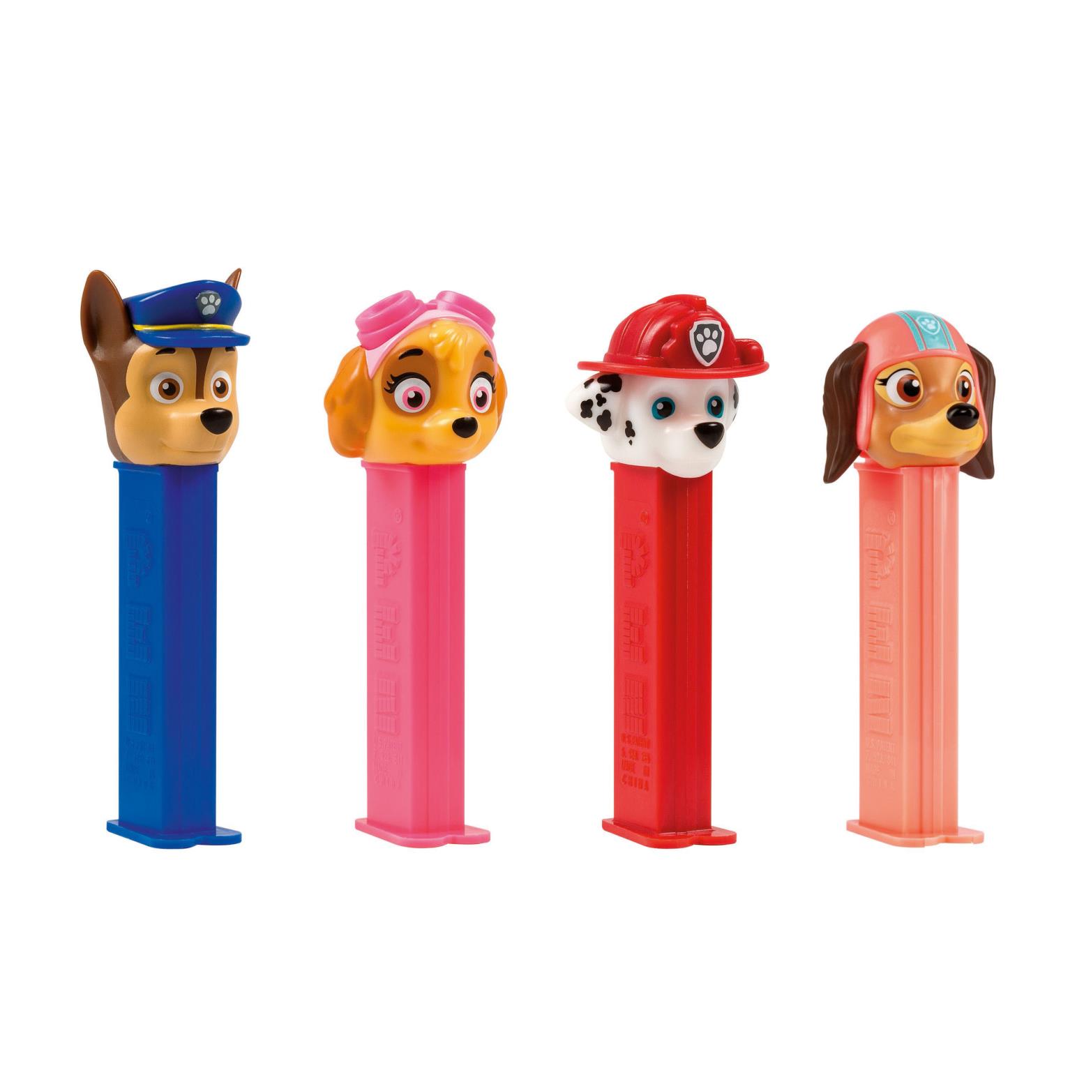 PEZ Paw Patrol Assorted Candy Dispenser 17g