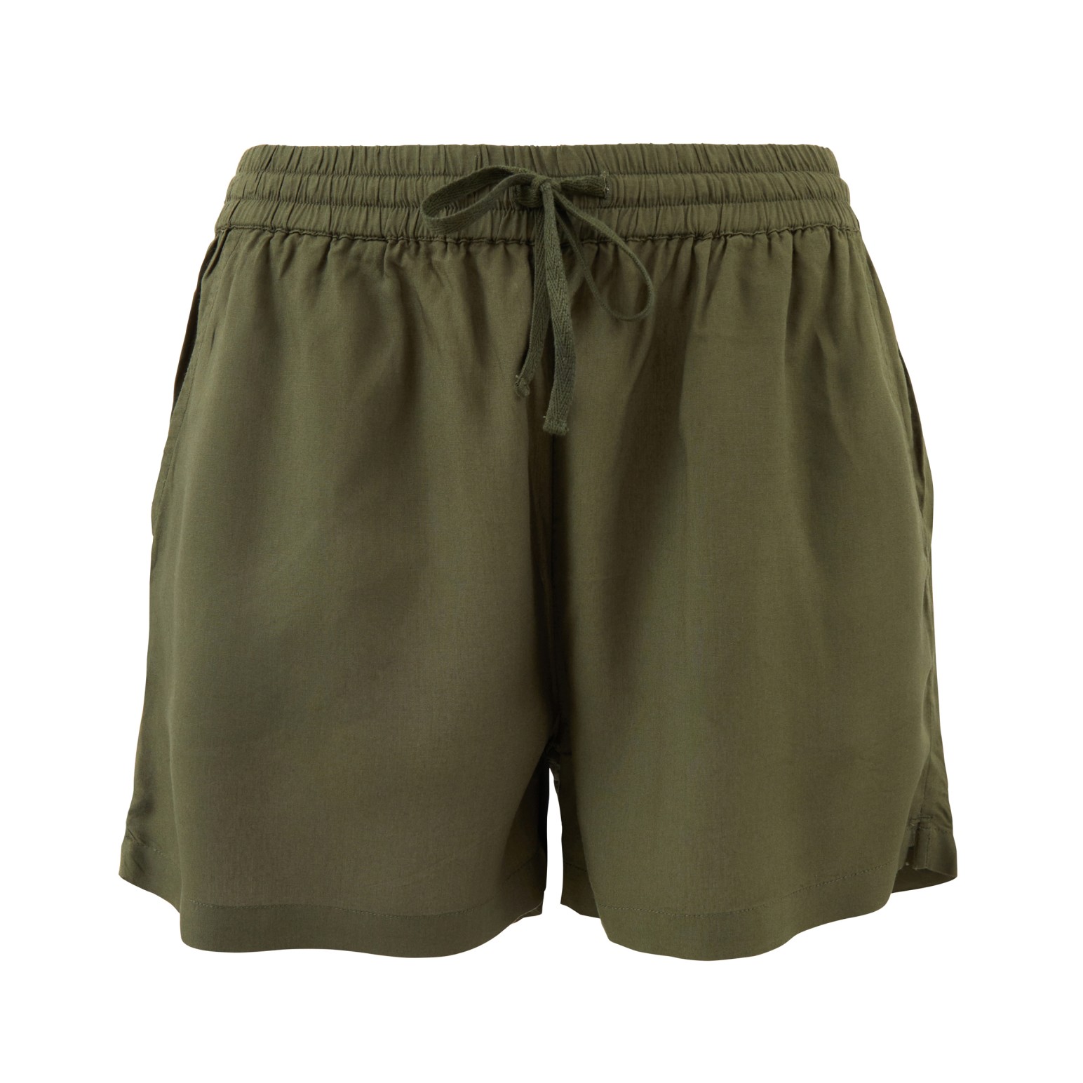 Wallace Cotton Olive Sleep Shorts